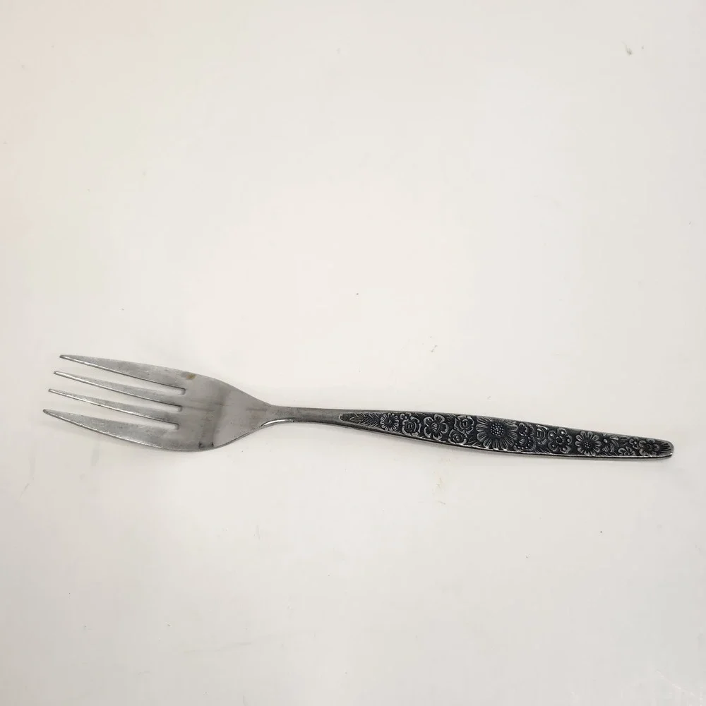 Vintage Interpur Jardinera Dinner Fork 7-5/8